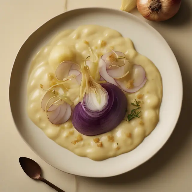 Foto de Flower and Onion Puree