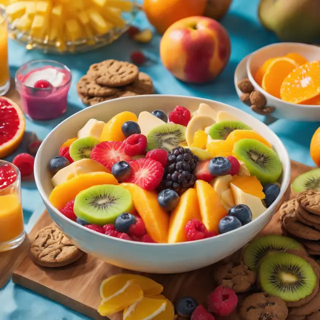 Foto de Fruit Salad with Cookies