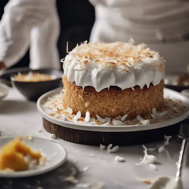 Foto de Charred Coconut Cake