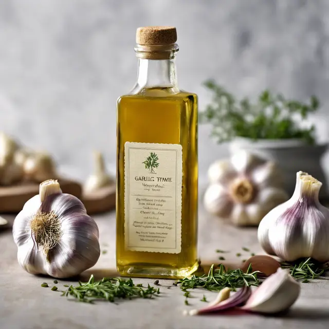 Foto de Garlic and Thyme Vinegar