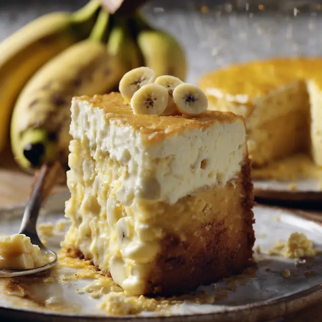 Foto de Cheese and Banana Cake