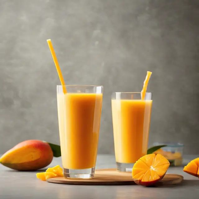 Foto de Mango and Orange Juice Smoothie