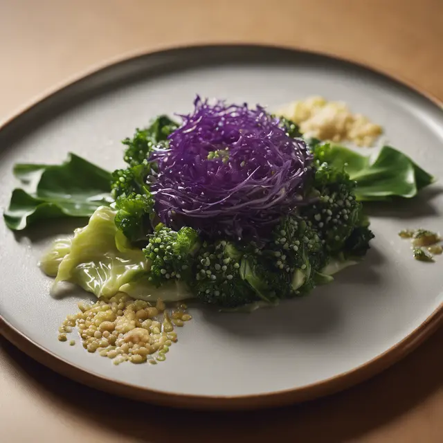 Foto de Flower Sprouts with Sesame Sauce