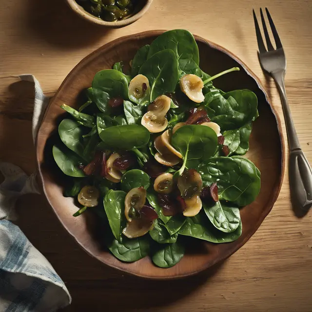 Foto de Spinach with Vinaigrette