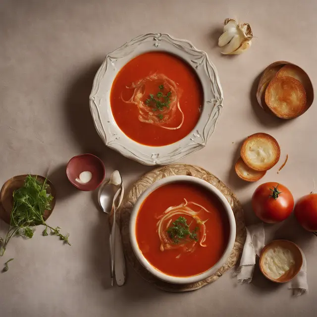 Foto de Onion and Tomato Soup