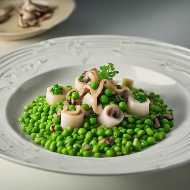 Foto de Squid with Peas