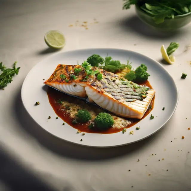 Foto de Grilled Fish with Seasoning