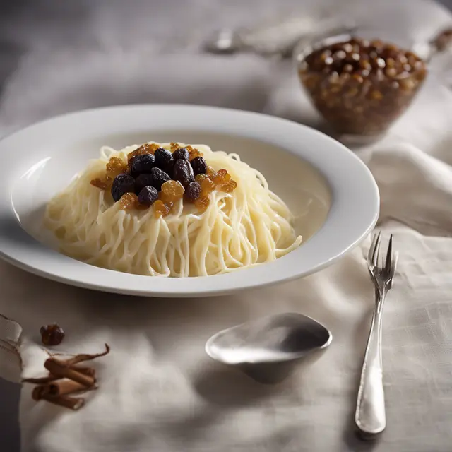 Foto de Sewian, Angel Hair Pudding with Raisins and Cardamom