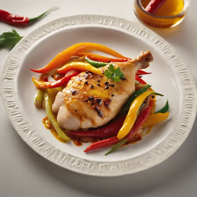 Foto de Chicken with Pepper