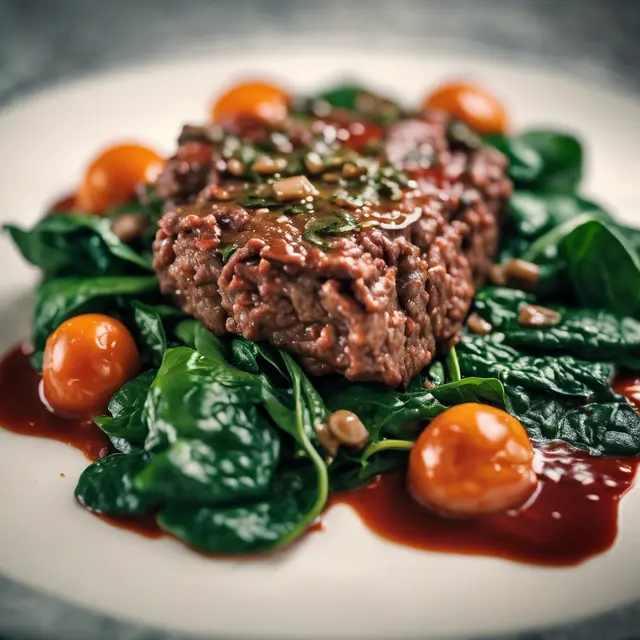 Foto de Beef with Spinach