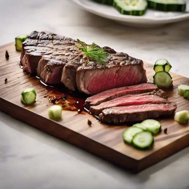 Foto de Steak with Cucumber