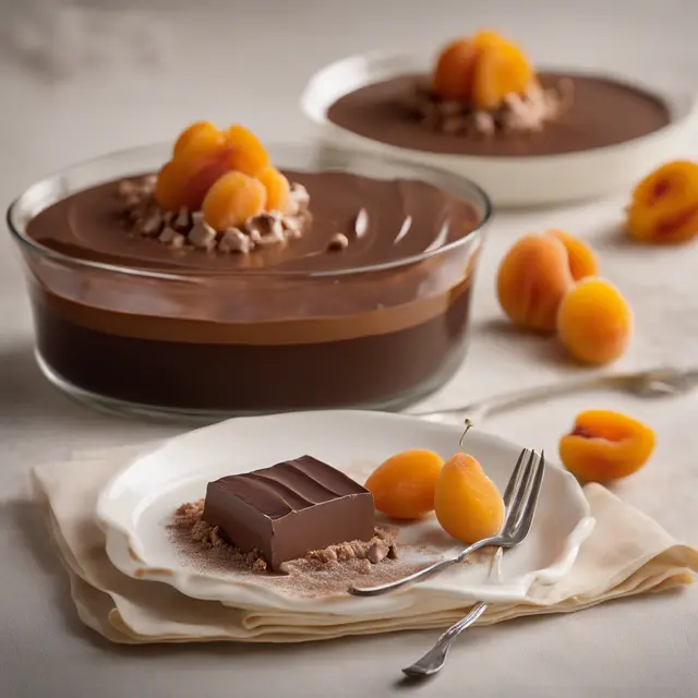 Foto de Chocolate and Apricot Mousse