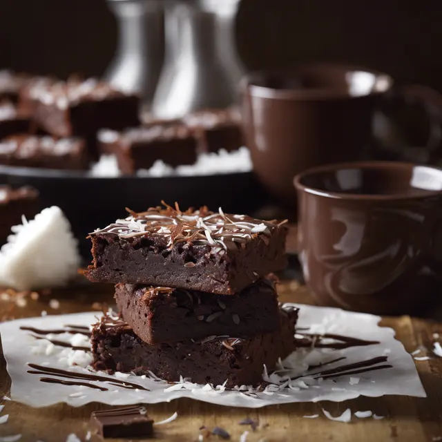 Foto de Chocolate Coconut Brownie