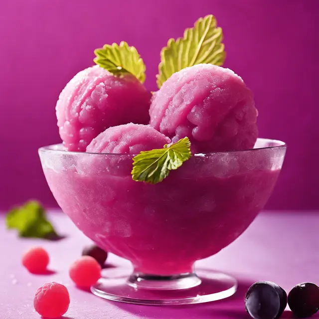 Foto de Grape Sorbet