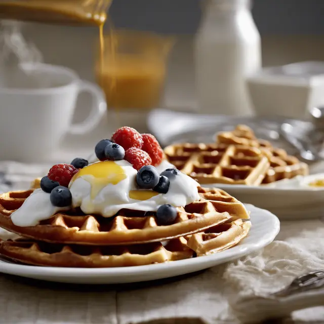 Foto de Whole Wheat and Yogurt Waffle