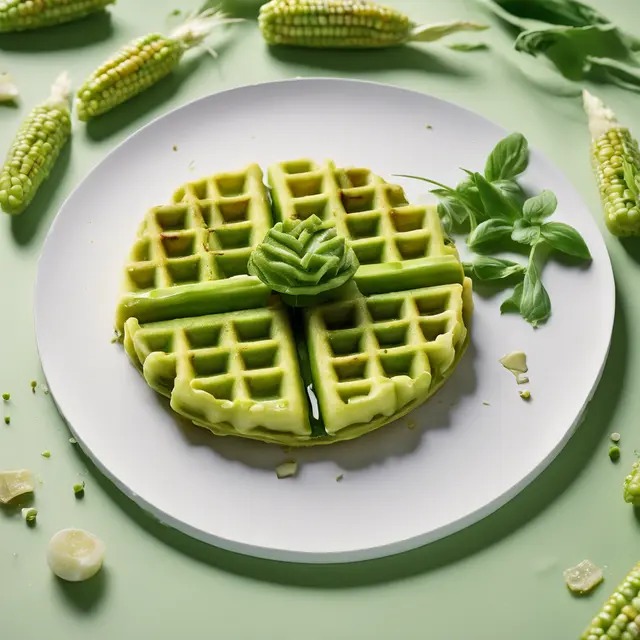 Foto de Green Corn Waffle