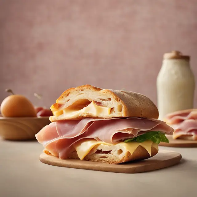 Foto de Prosciutto and Cheese Sandwiches