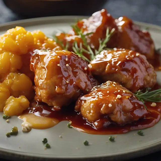 Foto de Sweet and Sour Chicken Thighs