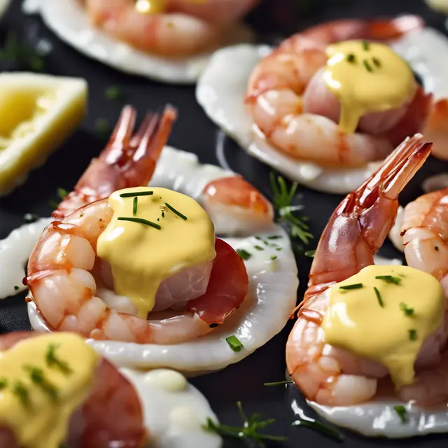 Foto de Garlic Shrimp with Hollandaise Sauce