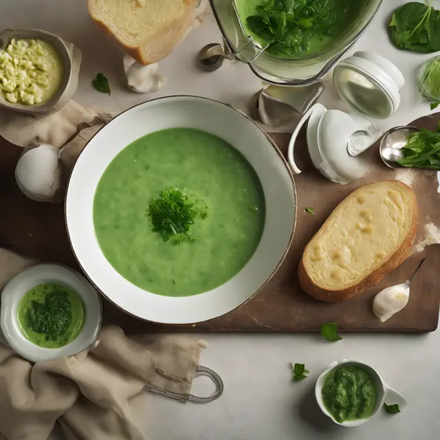 Foto de Spinach Cream Soup