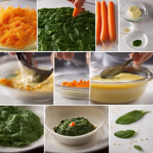 Foto de Spinach and Carrot Pudding