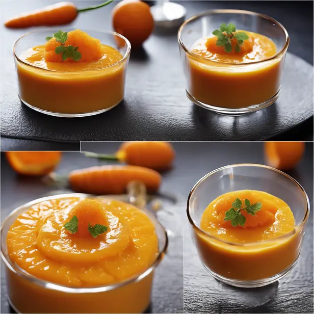 Foto de Carrot and Orange Pudding