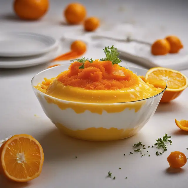 Foto de Carrot and Orange Pudding