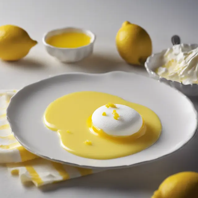 Foto de Lemon Curd with Egg White and Rum