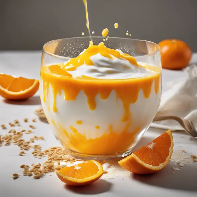 Foto de Orange and Yogurt Vitamin