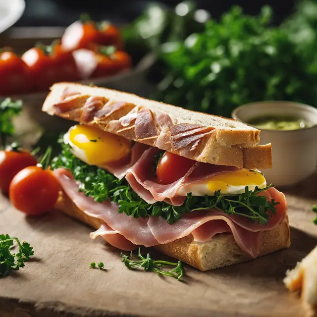 Foto de Special Prosciutto Sandwich