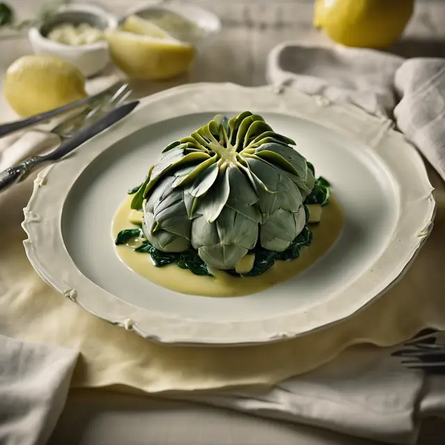 Foto de Artichoke Bottom with Spinach