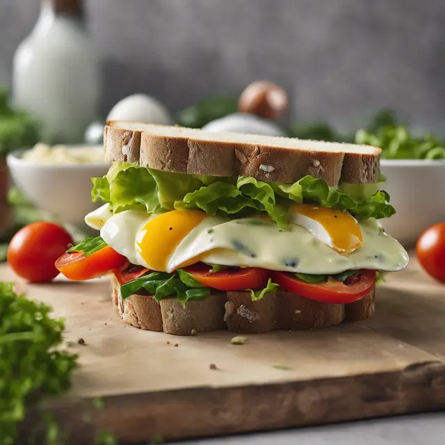 Foto de Vegetable Sandwich with Mayo