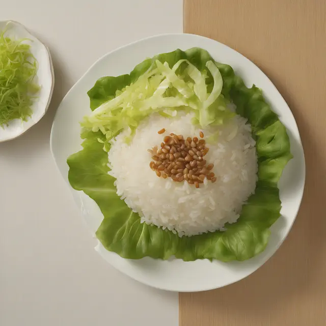 Foto de Rice with Lettuce