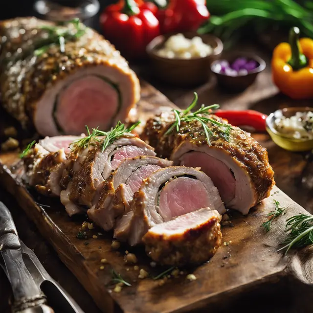 Foto de Pork Loin Stuffed