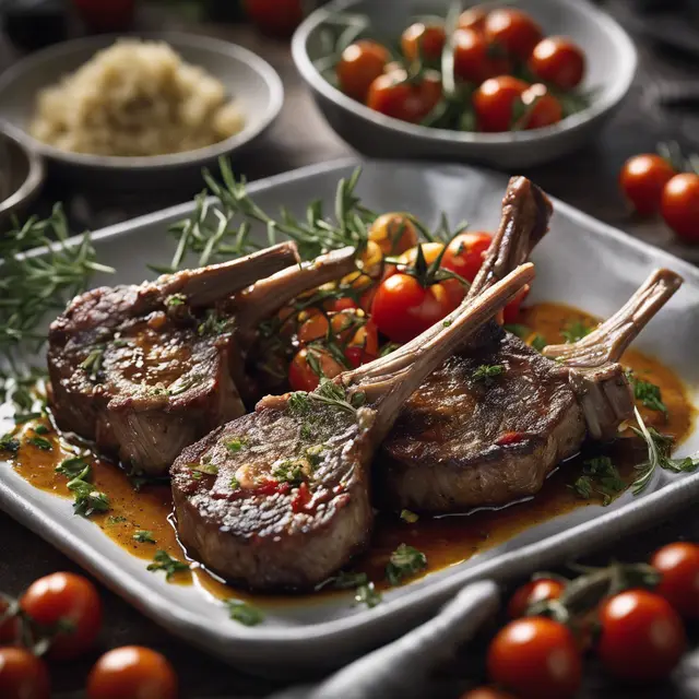 Foto de Lamb Chops Marinated