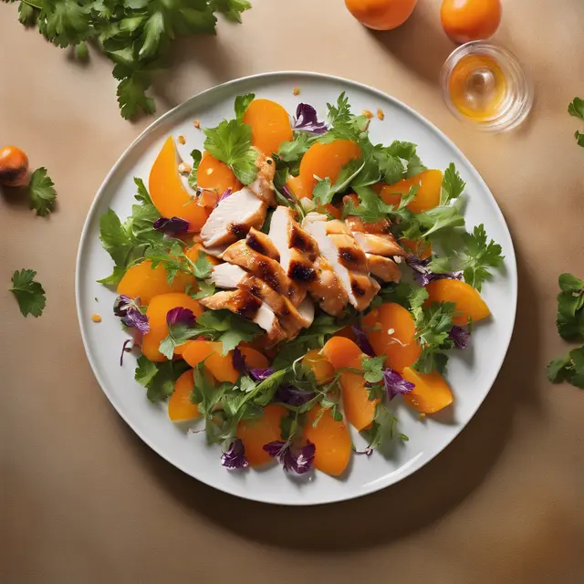 Foto de Chicken and Persimmon Salad