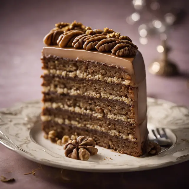 Foto de Elegant Walnut Cake