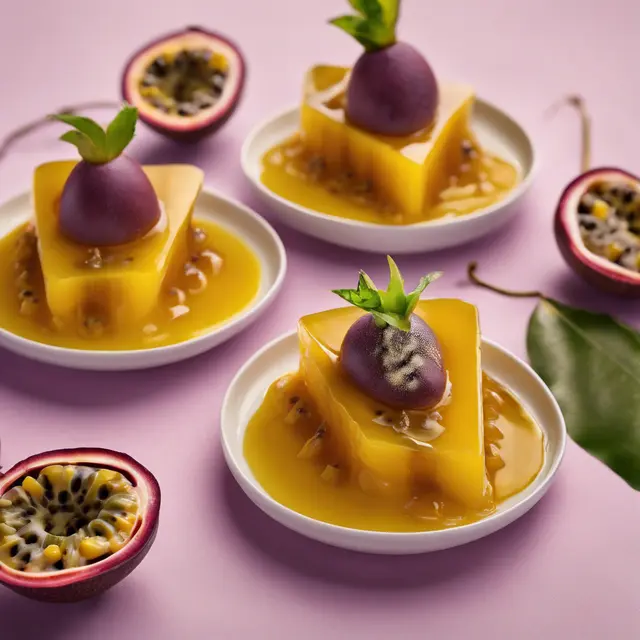 Foto de Passion Fruit with Passionfruit Syrup