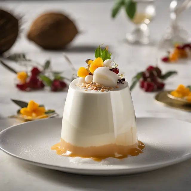 Foto de Coconut Panna Cotta