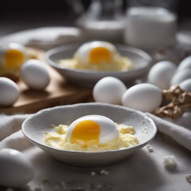 Foto de Snowy Eggs with Ginger Cream