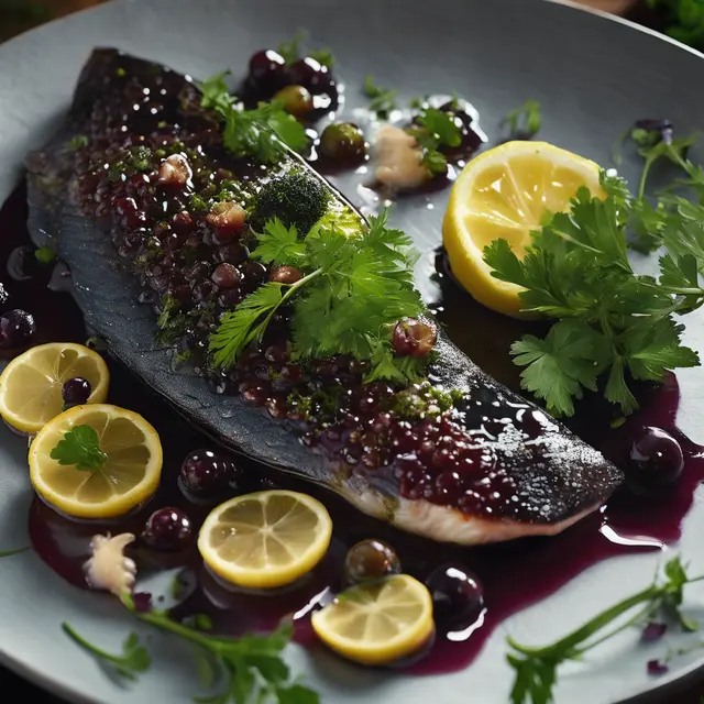 Foto de Jaboticaba Glazed Fish with Lemon and Herbs