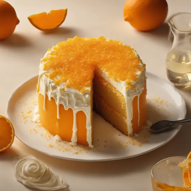 Foto de Orange Cream Cake