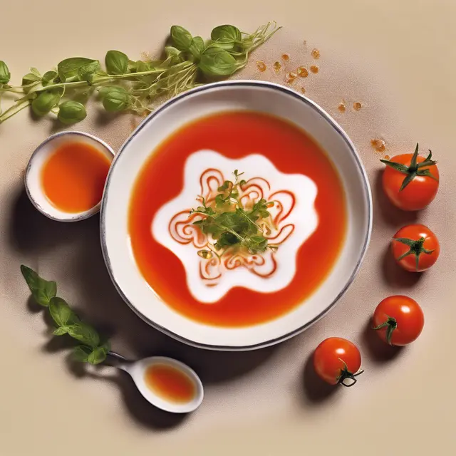 Foto de Tomato Consommé with Marjoram