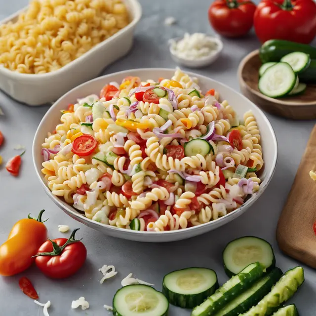 Foto de Macaroni Salad with Tomatoes