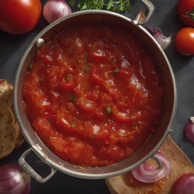 Foto de Tomato and Onion Chutney