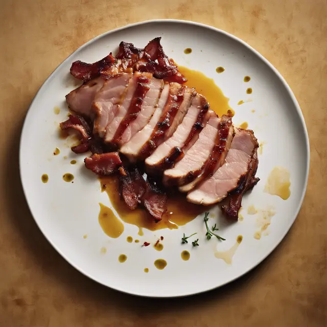 Foto de Pork Rump with Bacon and Garlic