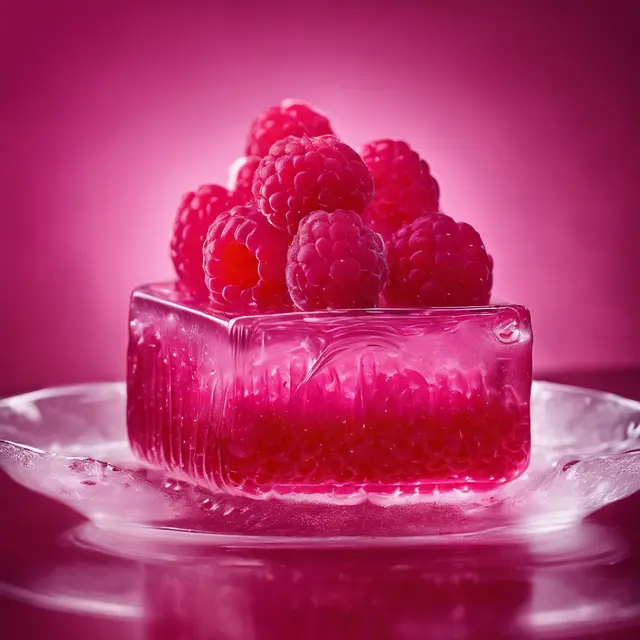 Foto de Raspberry in Gelatin