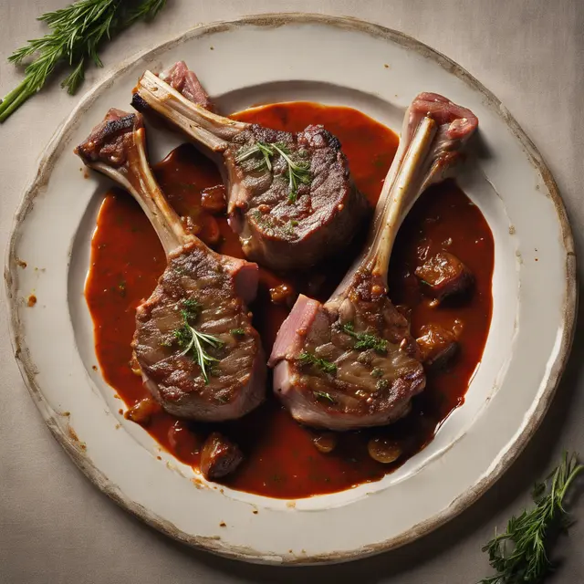 Foto de Roman-Style Lamb Chops