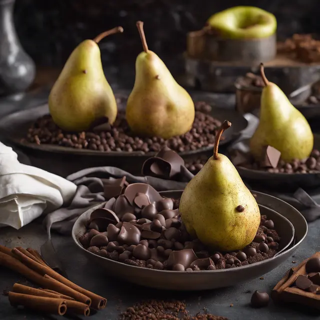 Foto de Pear with Chocolate