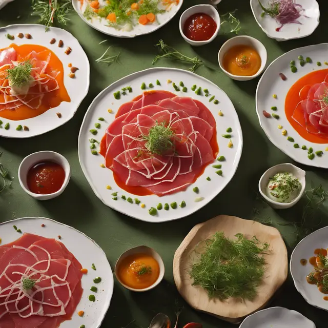 Foto de Carpaccio with Vegetable Sauce